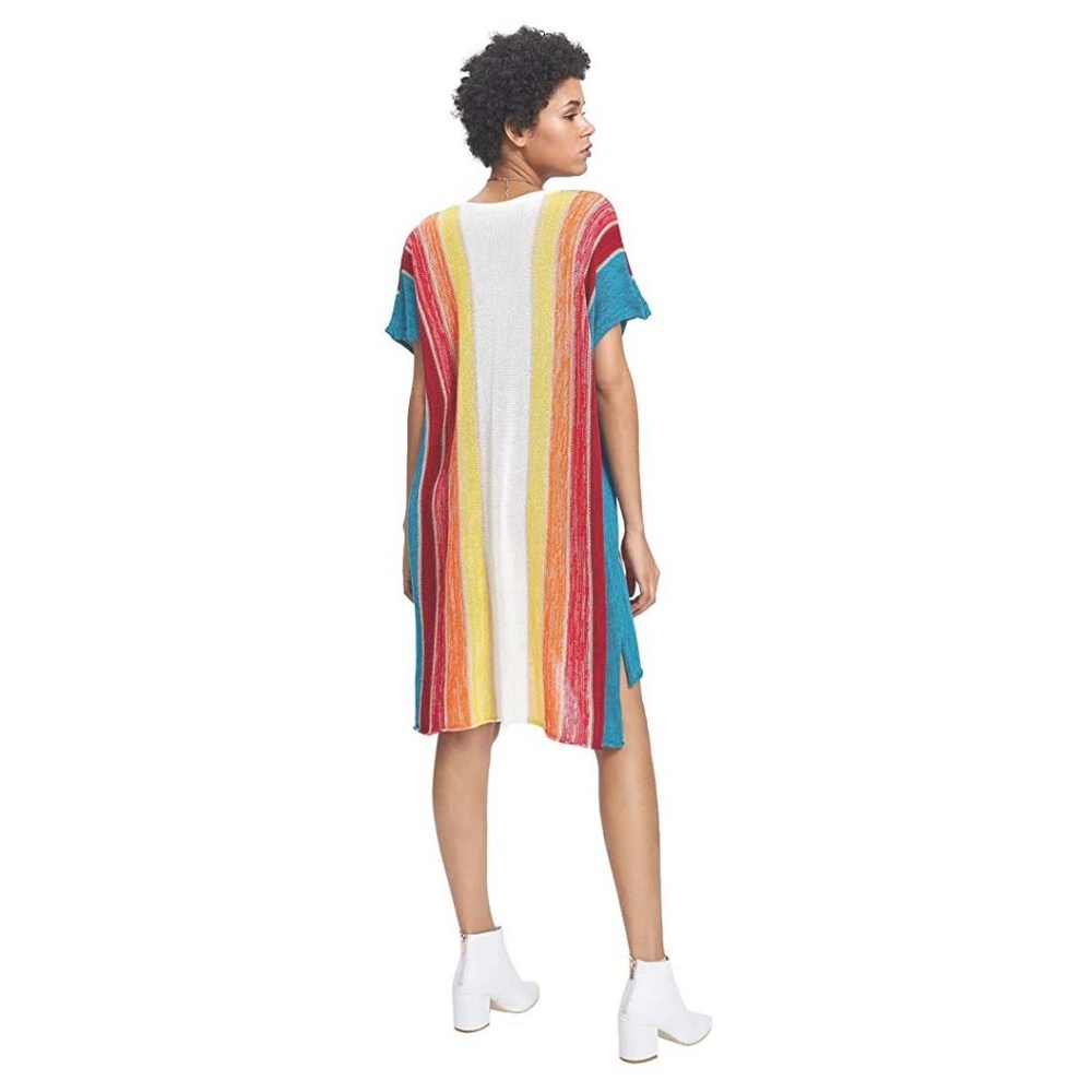JANICA Short Sleeve Cotton T-Shirt Dress - Picture 3 of 5